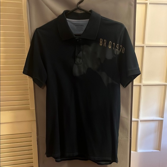 GAP Other - GAP Black Polo Shirt with Unique Graphic